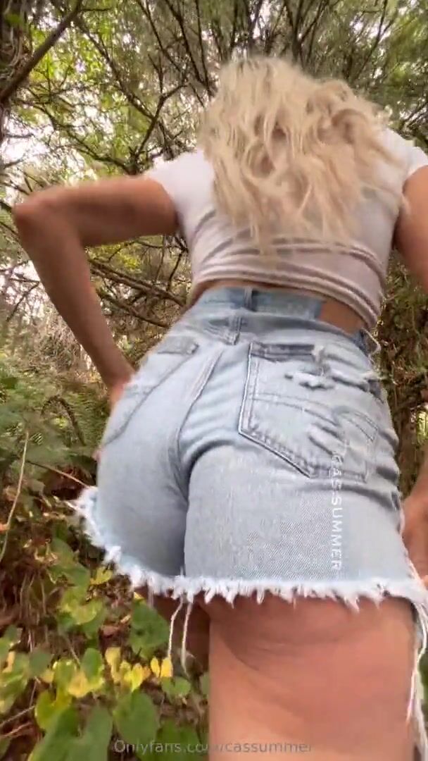 Csblondebombshell - Outdoor Blowjob And Doggystyle