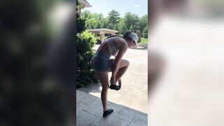 Christina Khalil - Swimming Naked Outside