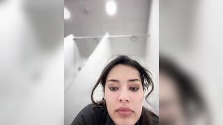 Swedish Camgirl MissBellNoire Full LiveStream Part 14 Locker Room Pussy Masturbation