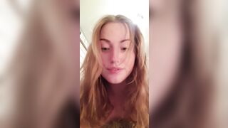 Norwegian girl shows off her 3 holes