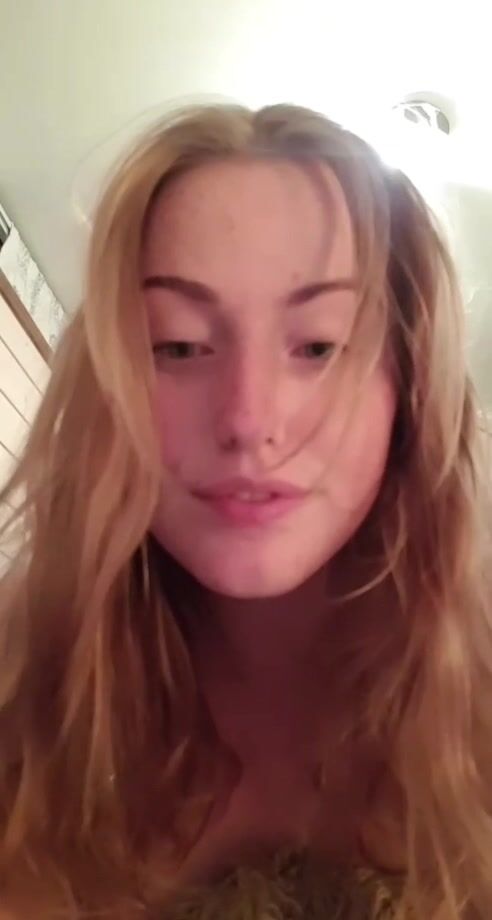 Norwegian girl shows off her 3 holes