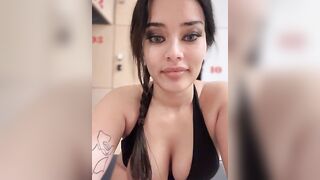 Swedish Camgirl MissBellNoire Part 25 Anal Finger Fisting & Toy In Pussy