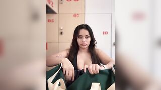 Swedish Camgirl MissBellNoire Part 26 Hot Gym Workout