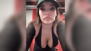 Swedish Camgirl MissBellNoire Part 26 Hot Gym Workout