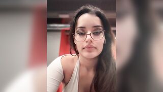 Swedish Camgirl MissBellNoire Part 33 Wet Risky Pussy Masturbation Inside Panties