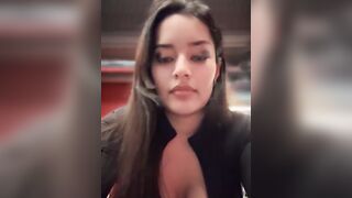 Swedish Camgirl MissBellNoire Part 43 Gym Workout With Big Tits Hanging Out