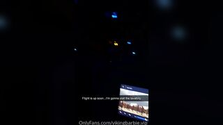 Vikingbarbie on the Airplane