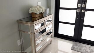 Alannasworldx Gets Pounded Hard And Cummed On in Bed