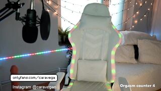 Swedish ScandiDreamGirl Cara Livestream Part 2 Playing WIth Her Tight Pussy & Orgasm