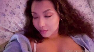 Swedish ScandiDreamGirl Cara  Finger Her Tight Little Pussy In Bed & Tasting It