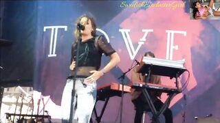 Swedish PopStar Tove Lo Flashing Her Tits Fast In Two Diffrent Live Concerts