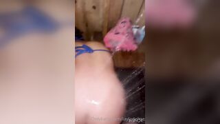 Layladeline - Standing Doggystyle Sex Outdoors