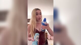 Lil Tay - Solo Playing With Whipped Cream