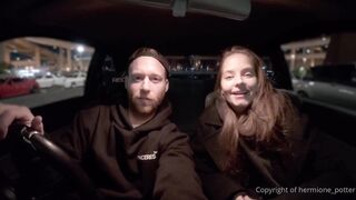 Hermione Potter Nissan Skyline Blowjob Video in Japan