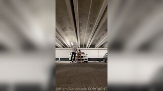Danish Themiixedcouple Parking Garge Fuck