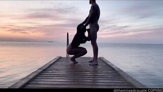 Danish Themiixedcouple Fuck By The Water