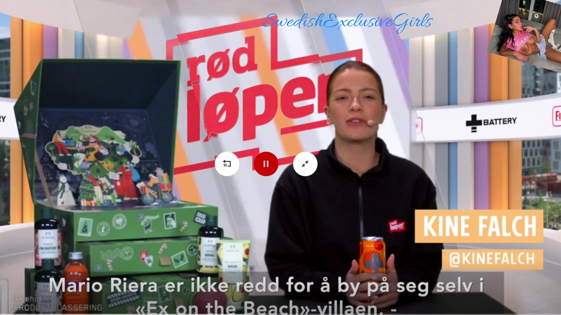 Norwegian Ex On The Beach Rine Milane Shows Her Big Tits & Womanizer Toy Play