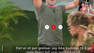 Norwegian Ex On The Beach Rine Milane Shows Her Perfect Big Tits In Live TV