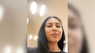 Swedish Camgirl LebanseTeen Part 14 Naked Masturbation At Gym Toilet