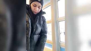 Swedish Camgirl LebanseTeen Part 15 Fingers Her Tight  Horny Pussy & Anal At The Gym