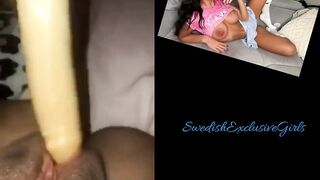 Swedish Random Babe Dildo Pussy Play