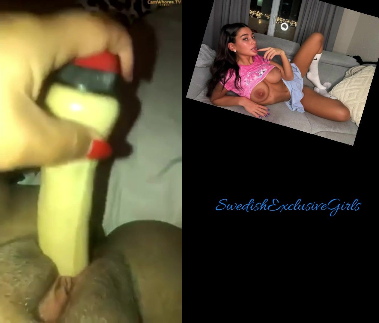 Swedish Random Babe Dildo Pussy Play