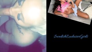 Swedish Tattooed Babe Blowjob Dick & Cum In Mouth