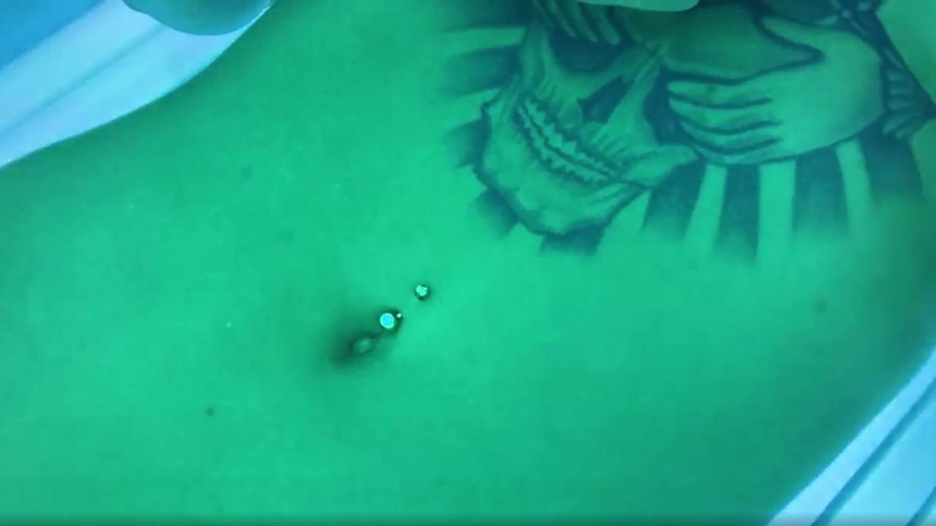 Swedish Camille Snow Fingers Her Tight Pussy At Solarium