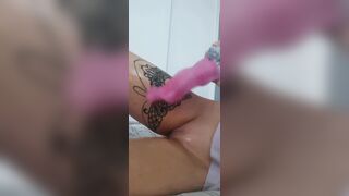 MissNorway Ailien Dildo Masturbation