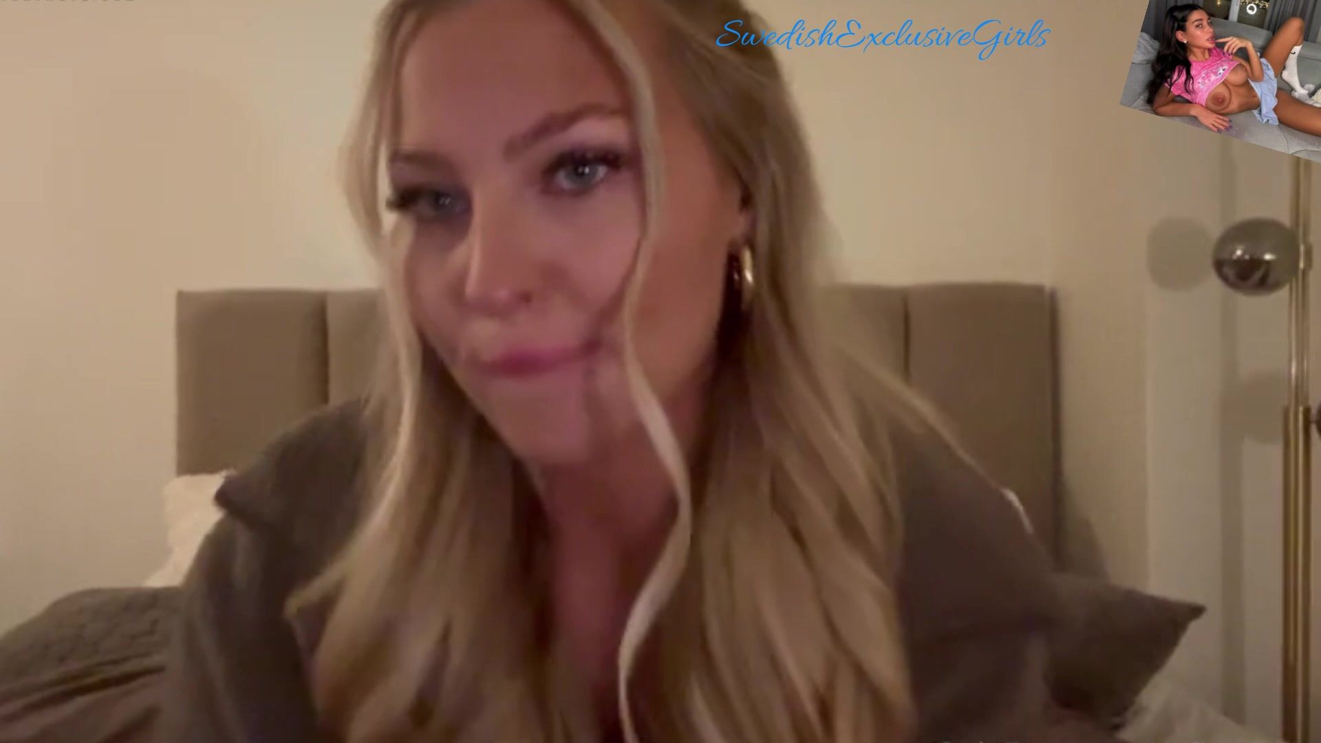 Swedish Blonde Hot Babe SofiaDream Horny Tight Little  Pussy Masturbation