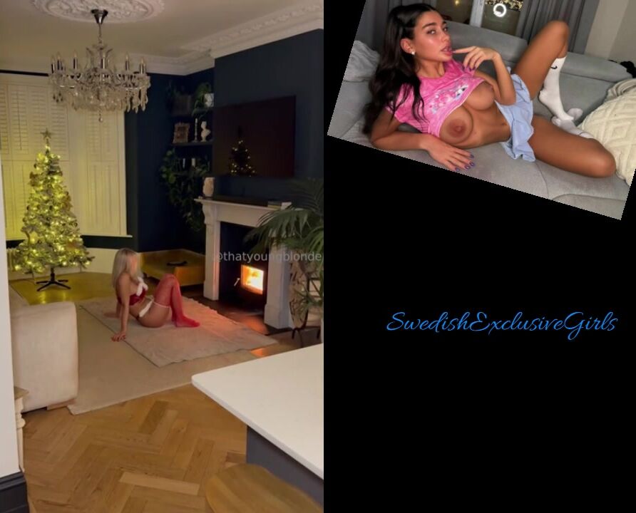 Swedish Blonde Bombshell ThatYoungBlonde  Molly Mercedes Hot X-Mas Sextape