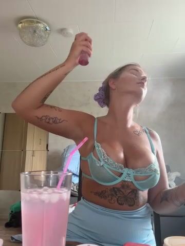 Swedish Blonde Camgirl Josefine Svensson Part 11 Tits To Big For Her Bra