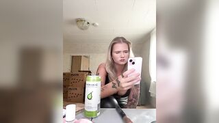 Swedish Blonde Camgirl Josefine Svensson Part 20 Flashing Her Amazing Sexy Big Tits