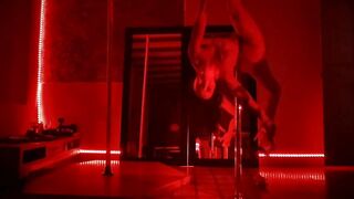 Norwegian Petie Babe MissNinaSparkles Part 4 Poledance Stripping Liveshow