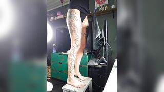 Swedish Milf Camgirl NinaSweden Working & Cleaning Naked