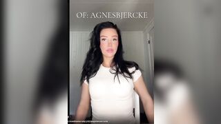 Norwegian Babe Agnes Bjercke Jerk Of Instructions