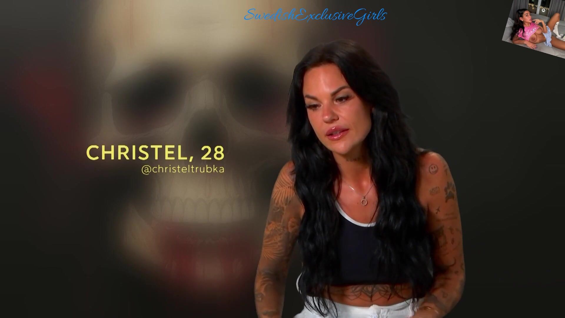 Paradise Hotel Denmark  Christel Trubka Naked In Bathtub & Sex