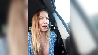Swedish Milf Camgirl NovaForyou1 Part 23 Risky Dildo Ride & Masturbation In Public