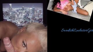 Norwegian Babe Johanne Nordeng Hot Blowjob & Swallows Cum