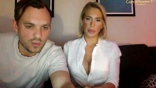 Swedish Hot Couple Blonde Milf Part 8 Sexy Blowjob Livestream