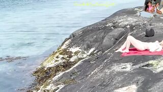 Norwegian Student Fucked In Public With Great View