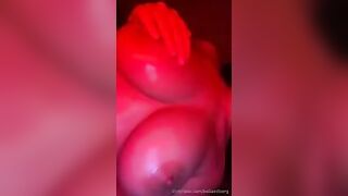 Swedish Bella Edberg Oily Big Tits