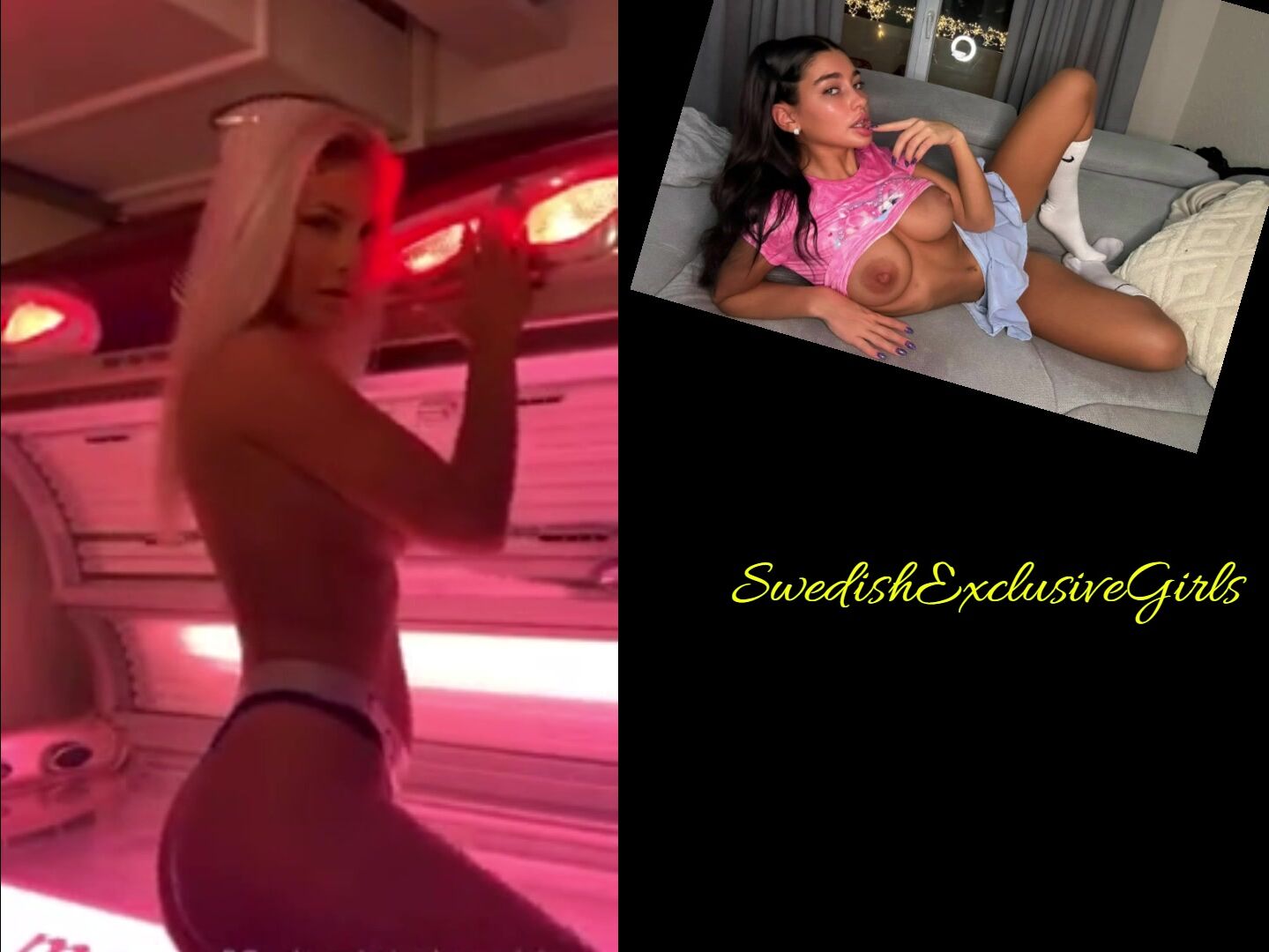 Norwegian Babe Scandidoll/MissReca Sexy Tease In Solarium