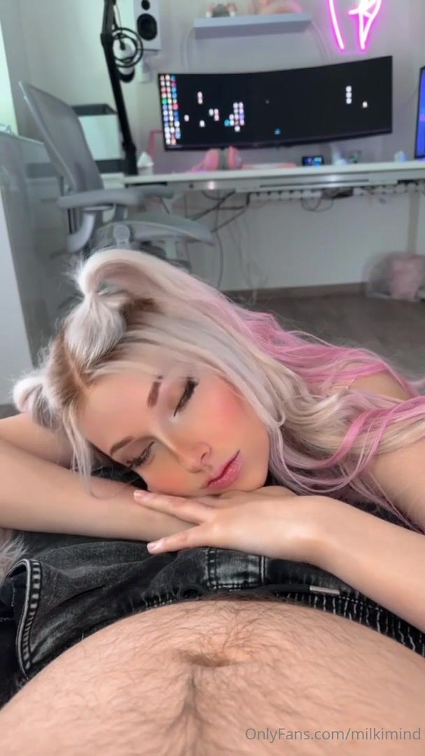 Milkimind Giving Sloppy Blowjob With Facial Cumshot