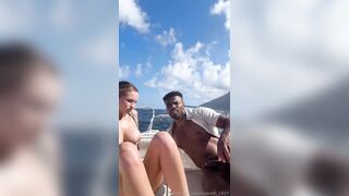 Mackenzie Holmes Gets Fucked By BBC Lover on Boat