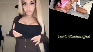 Norwegian Babe Henniwd  Flashing Her Big Perfect Tits