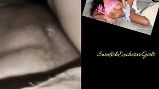 Norwegian Milf Christina Legreid Riding Duck Until Cumshot