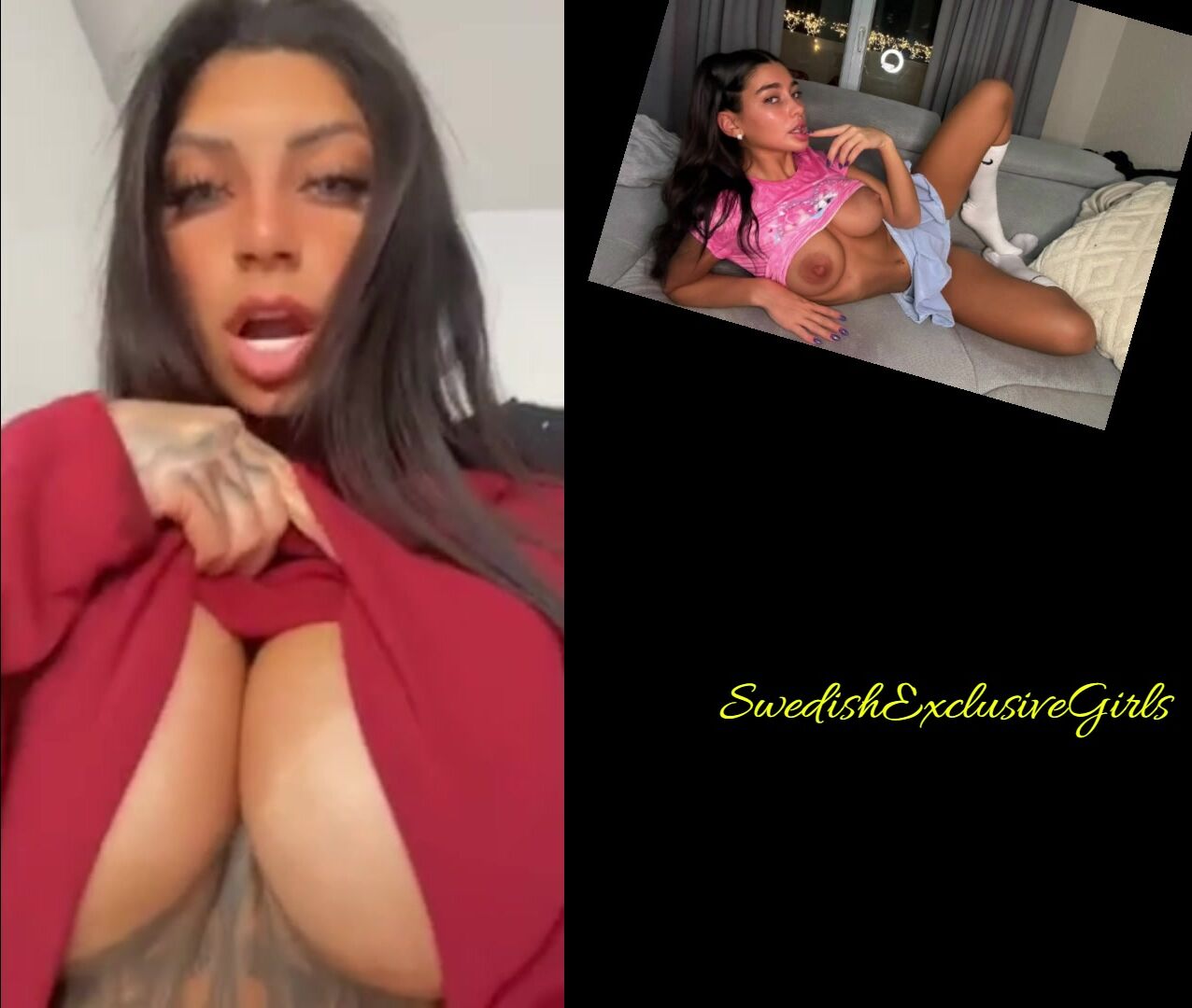 Swedish Tattooed Bombshell Sandra Mehio Wants Your Big Dick Between Her Huge Tits