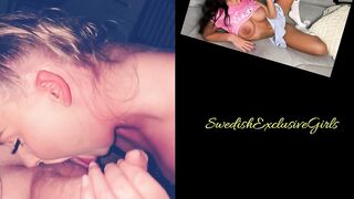 Norwegian Babe Barbie1997 Hot Blowjob On Big Dick & Licking Balls