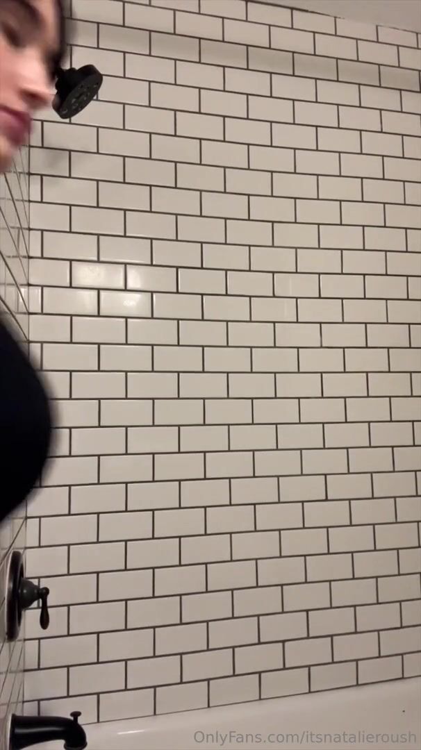 Natalie Roush Nude Showering Video